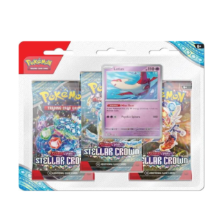 Pokemon TCG - Scarlet & Violet 7 - Stellar Crown - 3-Booster Blister - Latias
