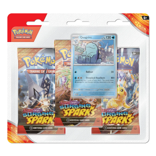 Pokemon TCG - Scarlet & Violet 8 - Surging Sparks - 3-Booster Blister - Quagsire