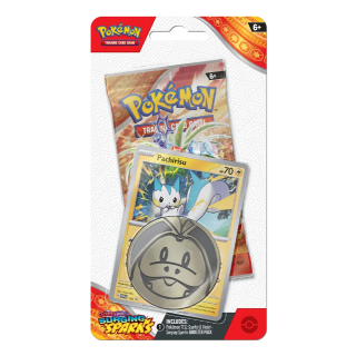 Pokemon TCG - Scarlet & Violet 8 - Surging Sparks - Checklane Blister - Pachirisu