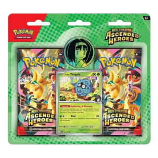 Pokemon TCG - Mega Evolution 2.5 - Ascended Heroes - Trainer's 2-Pack Blister - Erika / Larry (Random)