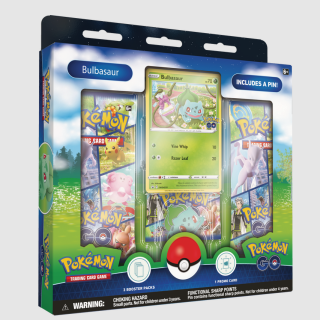 Pokemon TCG - Pokemon GO - Bulbasaur Pin Box