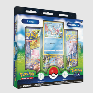 Pokemon TCG - Pokemon GO - Squirtle Pin Box