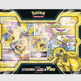 Pokemon TCG - Zeraora VMax & VStar Battle Box