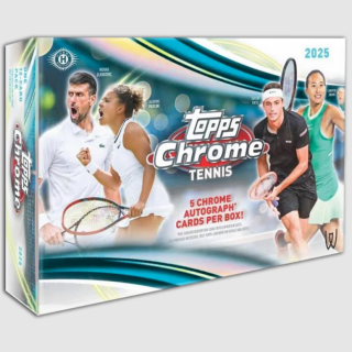 Κάρτες Sports Trading Cards - 2025 Topps Chrome Tennis - Breaker's Delight Box (12 Cards)