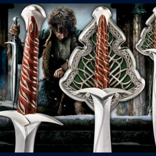 Replica Sword Noble Collection - The Hobbit - The Sting Sword of Bilbo Baggins (56cm)