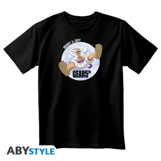 Μπλούζα AbyStyle T-Shirt - One Piece - Monkey D. Luffy Gear Five (Laughing) (M)