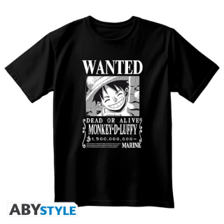 Μπλούζα AbyStyle T-Shirt - One Piece - Monkey D. Luffy (Wanted) (XXL)