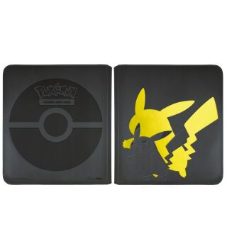 Ultra Pro Binder - 12 Pocket Zippered - Pokemon Elite Series - Pikachu