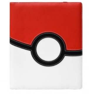 Ultra Pro Binder - 9 Pocket Premium (with Elastic Strap Closure) - Pokemon - Poke Ball