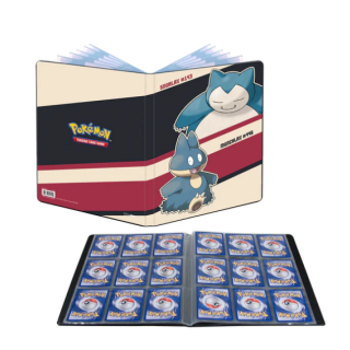 Ultra Pro Binder - 9 Pocket Portfolio - Pokemon Snorlax and Munchlax