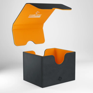 Gamegenic - Sidekick Squire Convertible Deck Box XL (100+) - Black/Orange (Exclusive Edition)