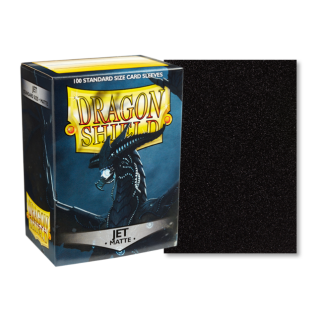 Dragon Shield Matte Sleeves - Standard Size - Solid Colour - Jet