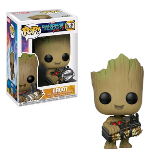 Φιγούρα Funko POP! Marvel - Guardians of the Galaxy Vol. 2 - Groot (with Bomb) (Special Edition) #263
