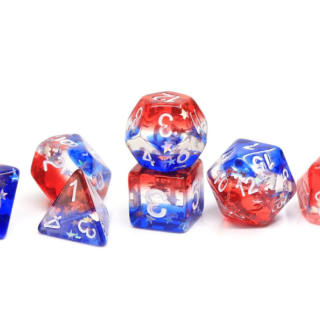 Dice Set - Ζάρια Sirius - Star Spangled Banner (8pcs)