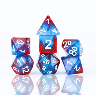 Dice Set - Ζάρια Sirius - Celestial - Starry Skies (8pcs)