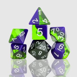 Dice Set - Ζάρια Sirius - Sea Glass (8pcs)