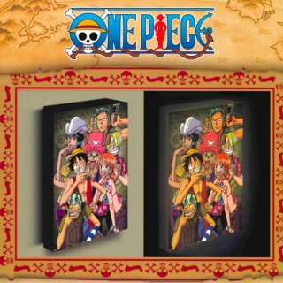 Φωτιστικό Light Canvas - One Piece - Chopper with Friends (40x30cm)