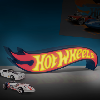 Φωτιστικό Paladone Light - Hot Wheels Logo (31cm)