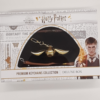 Μπρελόκ Harry Potter - Premium Keychains Collection Deluxe Box 3-Pack - Golden Snitch