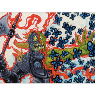 UP - MtG Playmat - Chaos Warp (Double Masters 2022)