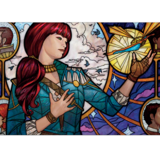 UP - MtG Playmat - Dominaria United - Jhoira, Ageless Innovator