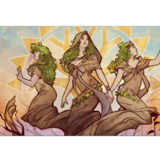 UP - MtG Playmat - Murders at Karlov Manor - Trostani, Three Whispers