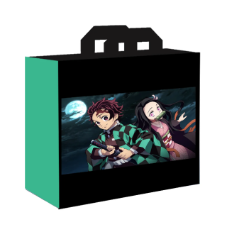 Τσάντα Πολλαπλών Χρήσεων - Shopping Bag - Demon Slayer - Tanjiro and Nezuko