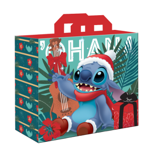 Τσάντα Πολλαπλών Χρήσεων - Shopping Bag - Disney - Lilo and Stitch - Stitch (Christmas)