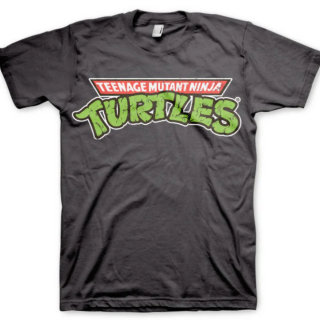 Μπλούζα Gildan T-Shirt - Teenage Mutant Ninja Turtles (T.M.N.T.) - Classic Logo (Dark Grey) (XL)