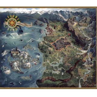 Puzzle - Witcher 3 Wild Hunt - Northern Realms Map 1000pcs