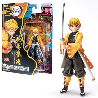 Φιγούρα Action Figure Bandai Namco - Ultimate Legends - Demon Slayer - Zenitsu (12cm)