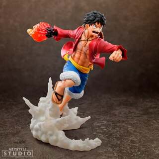 Φιγούρα Statue AbyStyle - One Piece - Luffy D. Monkey (Red Hawk) #79 (16cm)