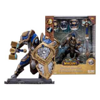 Φιγούρα Statue McFarlane Toys - World of Warcraft - Human Warrior / Human Paladin (15cm)