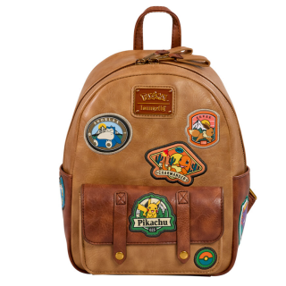 Τσάντα Πλάτης Loungefly - Mini Backpack - Pokemon - Camper Patch