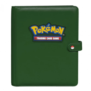 Ultra Pro Binder - 4 Pocket Portfolio - Pokemon - Premium Snap - Green (80 / 160 Cards)