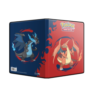 Ultra Pro Binder - 4 Pocket Portfolio - Pokemon - Mega Charizard X and Y (80 Cards)