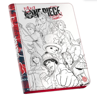 Ultimate Guard XenoSkin Binder - 9 Pocket Zippered - One Piece Netflix - Straw-Hat Pirates Crew (Sketch) (360 Cards)