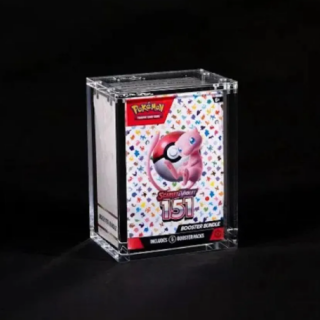 The Acrylic Box - Premium Acrylic Display Box (6mm), for Pokemon Booster Bundle