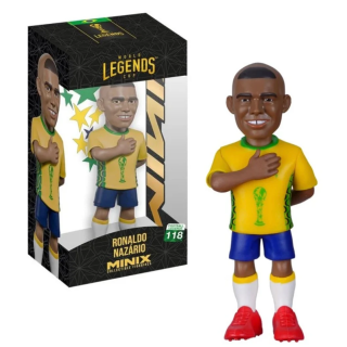 Φιγούρα Minix Figure - Football - Wolrd Cup Legends - Brazil - Ronaldo #118 (12cm)