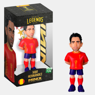 Φιγούρα Minix Figure - Football - Wolrd Cup Legends - Spain - Xavi Hernandez #134 (22cm)