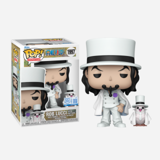 Φιγούρα Funko POP! One Piece - Rob Lucci with Hattori (White Suit) (Special Edition) #1997