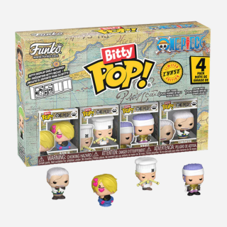 Φιγούρα Funko POP! Bitty 4-Pack One Piece - Sanji / Zeff / Krieg and Chase Mystery
