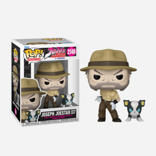 Φιγούρα Funko POP! JoJo's Bizarre Adventure - Joseph Joestar with Iggy #2146