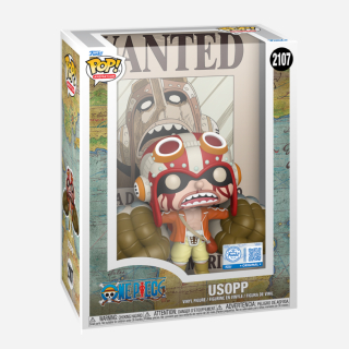 Φιγούρα Funko POP! Cover One Piece - (God) Usopp (Wanted Poster) (Special Edition) #2107 (Damaged Package)