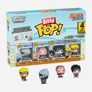 Φιγούρα Funko POP! 4-Pack Naruto Shippuden - Kakashi Hatake / Sakura Haruno / Sasuke and Chase Mystery