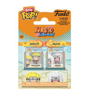 Φιγούρα Funko POP! Bitty 2-Pack Naruto Shippuden - Naruto Uzumaki and Jiraiya