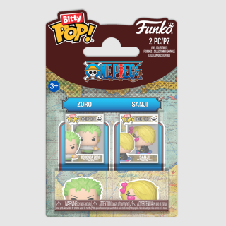 Φιγούρα Funko POP! Bitty 2-Pack One Piece - Roronoa Zoro and Sanji