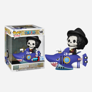 Φιγούρα Funko POP! Rides One Piece - Brook with Shark Submerge (2025 Fall Convention Limited Edition) #141