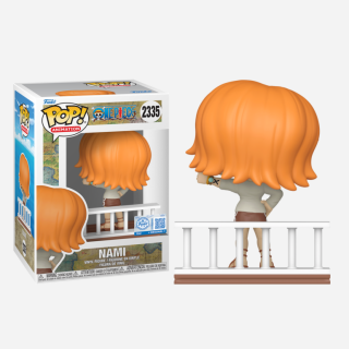 Φιγούρα Funko POP! One Piece - Straw Hat Pirates / Build-A-Scene - Nami (Special Edition) #2335