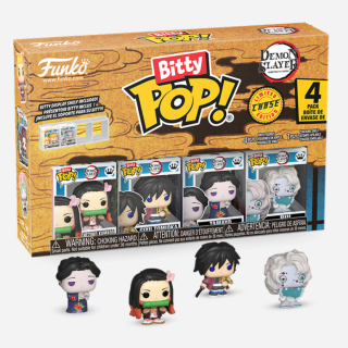 Φιγούρα Funko POP! Bitty 4-Pack Demon Slayer - Nezuko / Tomioka / Tamayo and Chase Mystery
